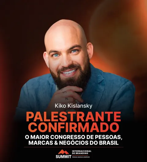 Kiko Kislansky — palestrante que já passou pelo SIB