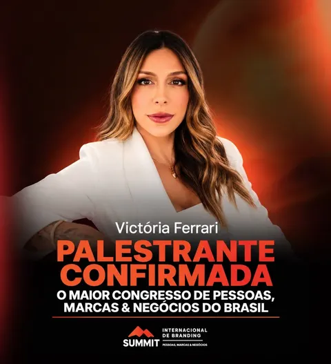 Victória Ferrari — palestrante que já passou pelo SIB